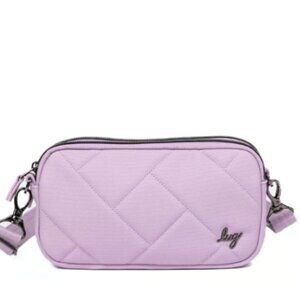 New Lug Coupe XL Matte Luxe VL Sugar Plum Convertible Crossbody Bag